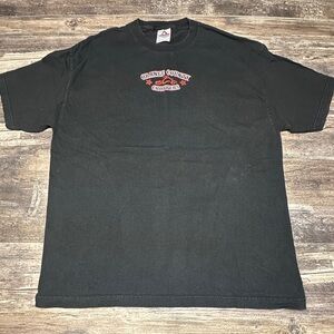 Y2K Orange County Choppers Tee Black Biker Graphic XL 2004 GUC